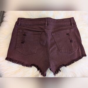 Women's Distressed Denim Shorts